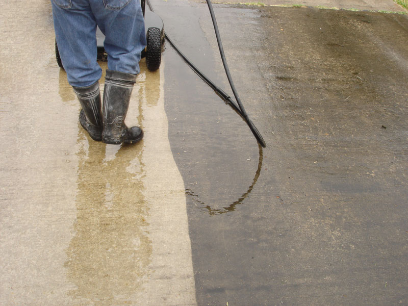 Gas Station Pressure Washing