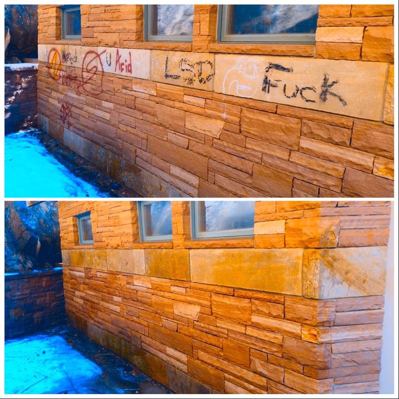 Graffiti Removal Fort Collins, Loveland, Greeley, Windsor, Longmont, Berthoud, Wellington, Estes Park, Cheyenne Wyoming and surrounding areas.