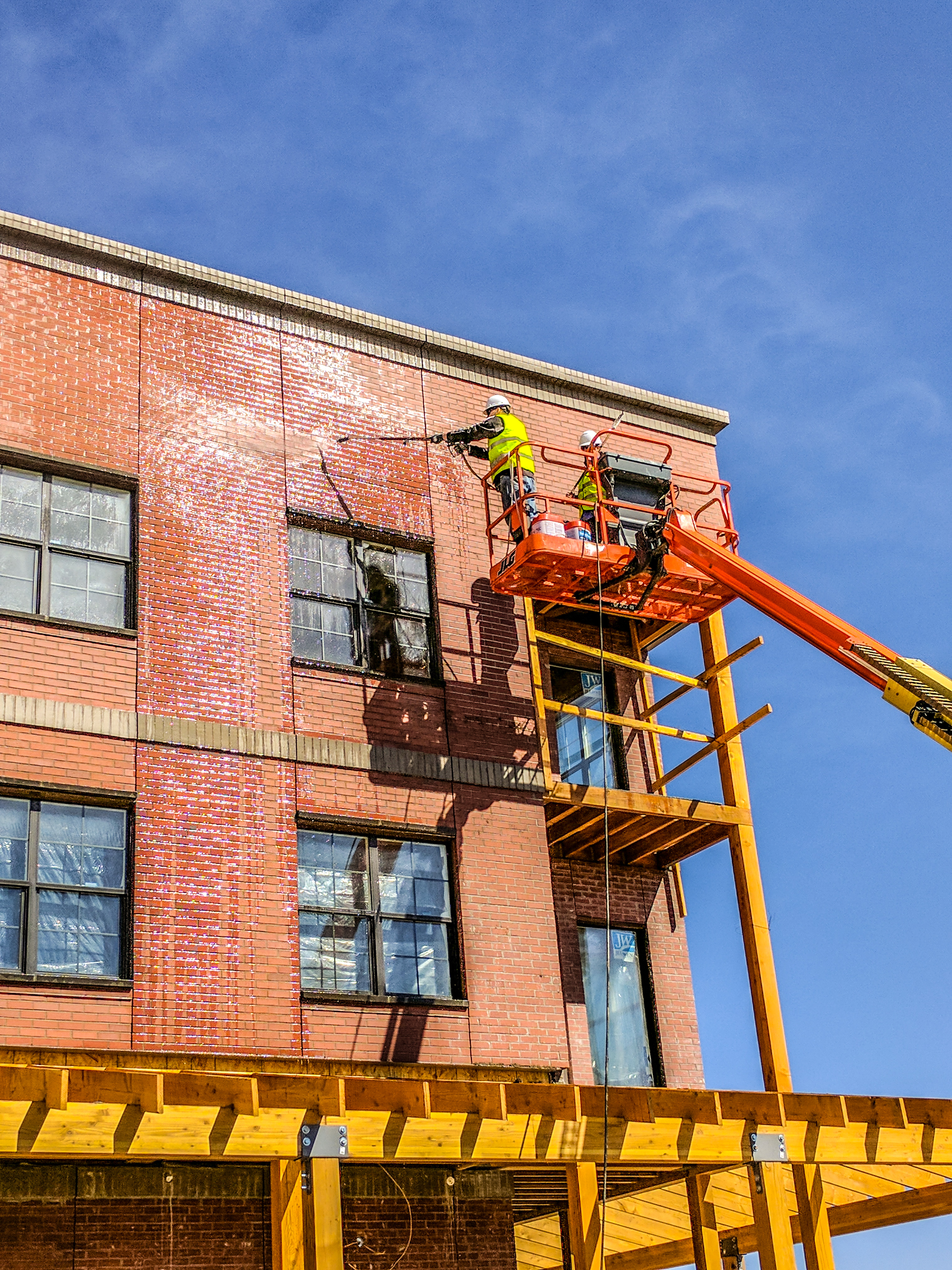 New Construction Pressure Washing Fort Collins, Loveland, Windsor, Greeley, Longmont, Berthoud, Estes Park, Wellington, Cheyenne Wyoming