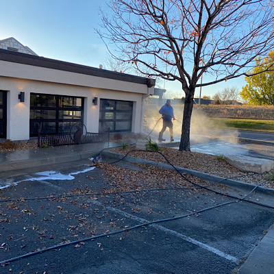 Hot water pressure washing near me