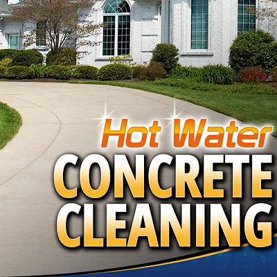 Winter Concrete Cleaning
