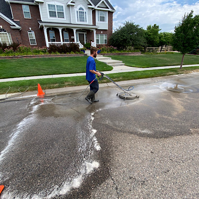 Hot water pressure washing near me