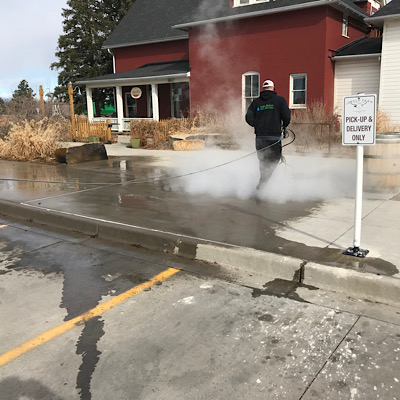 Hot water pressure washing Loveland Colorado