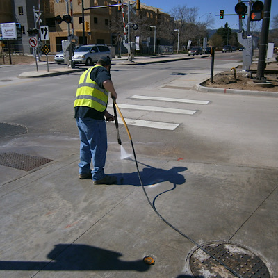Hot water pressure washing Windsor Colorado