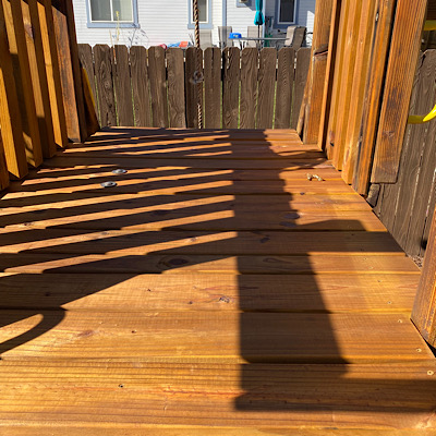 Deck Staining Loveland Colorado