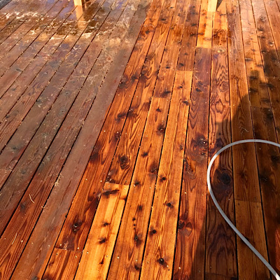 Deck Washing and Staining Near Me