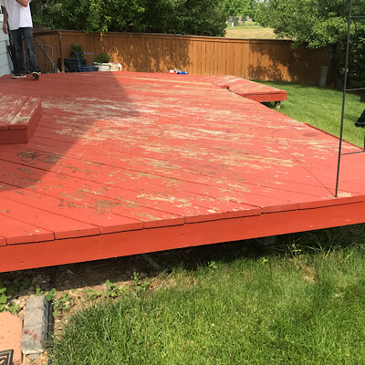 Deck Staining Greeley Colorado