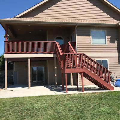 Deck Staining Windsor Colorado