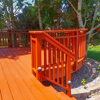 Deck Staining Fort Collins Colorado