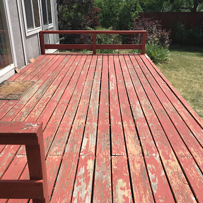 Deck Staining Longmont Colorado