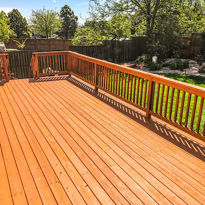 Deck Refinishing near me