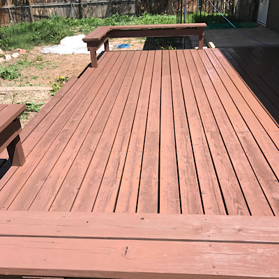 Deck Stain Loveland Colorado