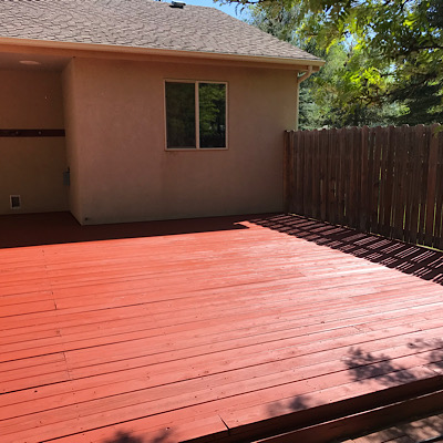 Deck Stain Loveland Colorado