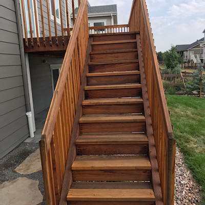 Deck Stain Windsor Colorado