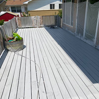 Deck Stain Longmont Colorado
