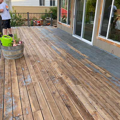Deck Stain Longmont Colorado