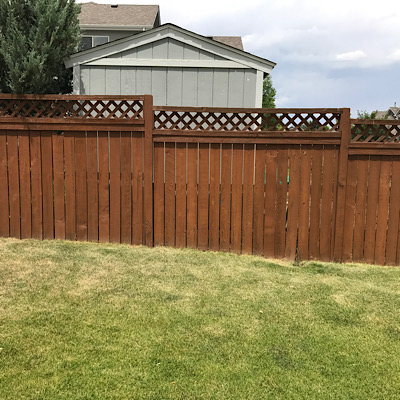 Fence Staining Fort Collins Colorado