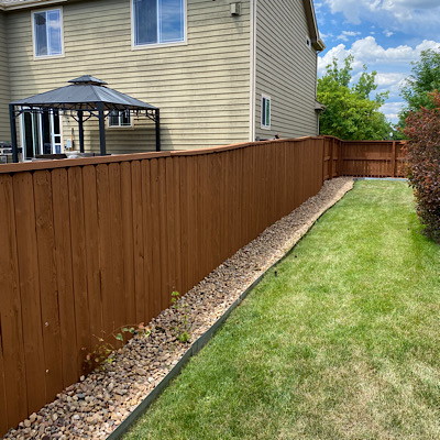 Fence Staining Greeley Colorado