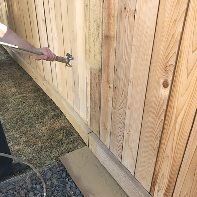 Fence Staining Windsor Colorado