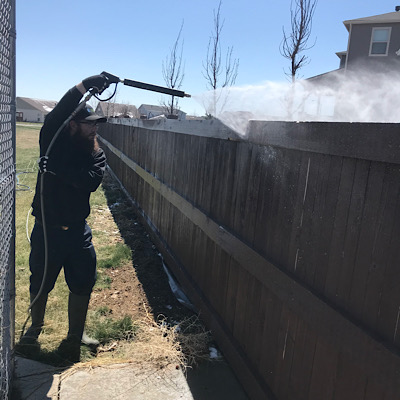Fence Staining Greeley Colorado