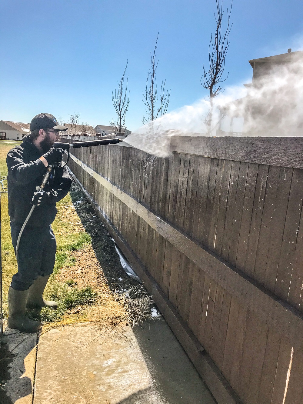 Fence Staining/Painting & Restoration Fort Collins, Loveland, Windsor, Greeley, Longmont, Berthoud, Estes Park, Wellington, Cheyenne Wyoming and surrounding areas