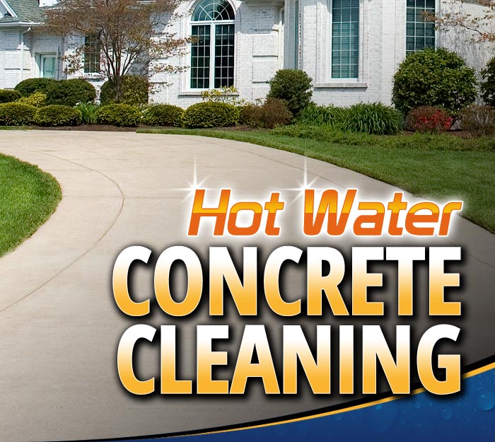 Concrete cleaning Fort Collins, Loveland, Greeley, Windsor, Longmont, Berthoud, Wellington, Estes Park, Cheyenne Wyoming and surrounding areas.
