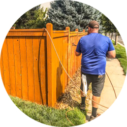 Fence Staining/Painting & washing Fort Collins, Loveland, Windsor, Greeley, Longmont, Berthoud, Estes Park, Wellington, Cheyenne Wyoming and surrounding areas