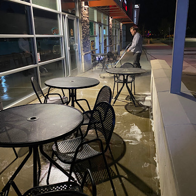 Restaurant Pressure Washing Longmont Colorado