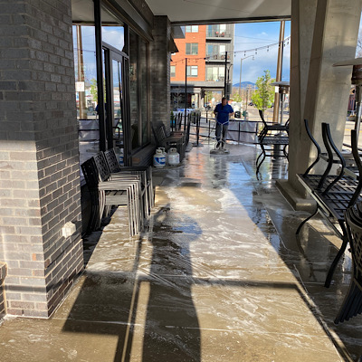 Restaurant Pressure Washing Fort Collins