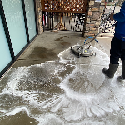 Hot Water Pressure Washing Longmont Colorado