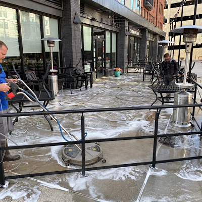 Hot Water Pressure Washing Longmont Colorado