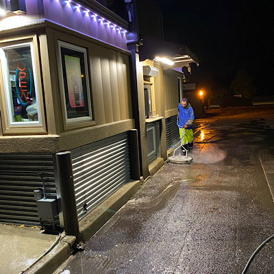 Restaurant Pressure Washing Longmont Colorado