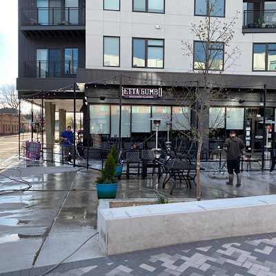 Restaurant Pressure Washing Longmont Colorado