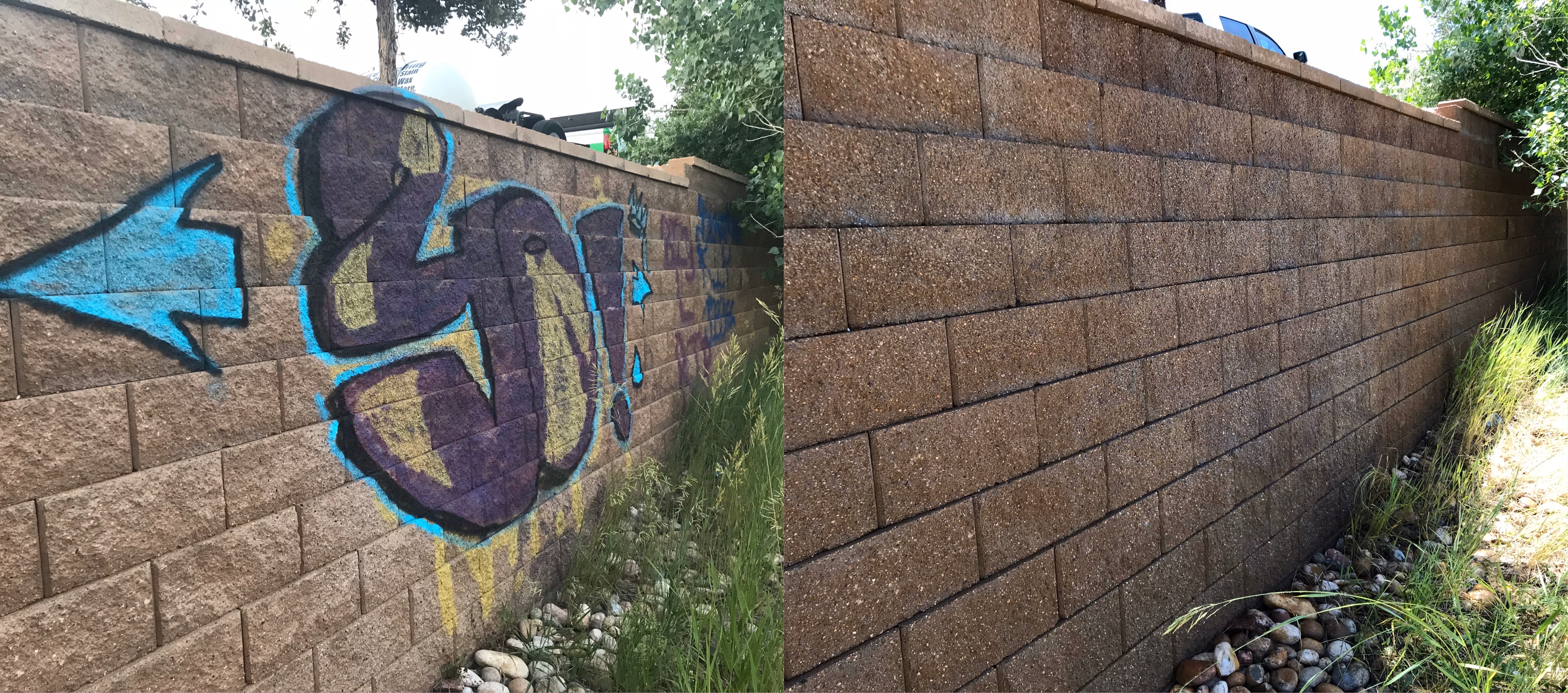 Graffiti Removal Fort Collins, Loveland, Greeley, Windsor, Longmont, Berthoud, Wellington, Estes Park, Cheyenne Wyoming and surrounding areas.